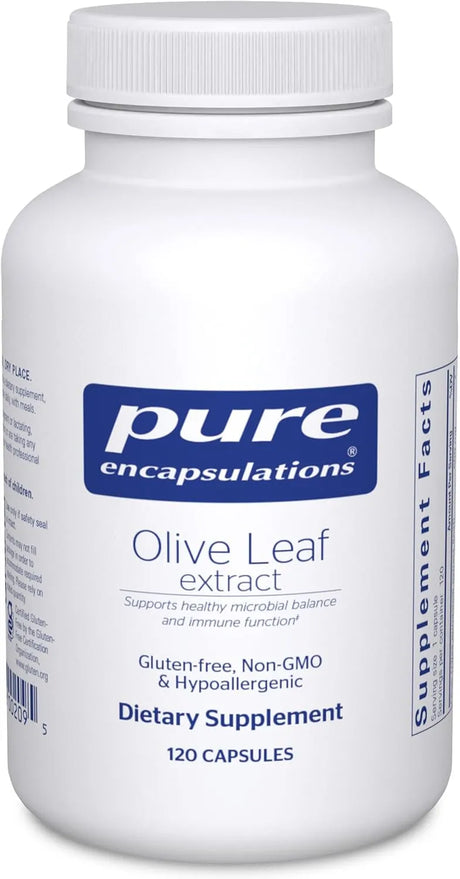 PURE ENCAPSULATIONS - Pure Encapsulations Olive Leaf Extract 120 Capsulas - The Red Vitamin MX - Suplementos Alimenticios - {{ shop.shopifyCountryName }}