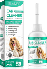 ELAIMEI - ELAIMEI Ear Cleaner for Dogs 60Ml. - The Red Vitamin MX - Cuidado Del Oído De Perros - {{ shop.shopifyCountryName }}