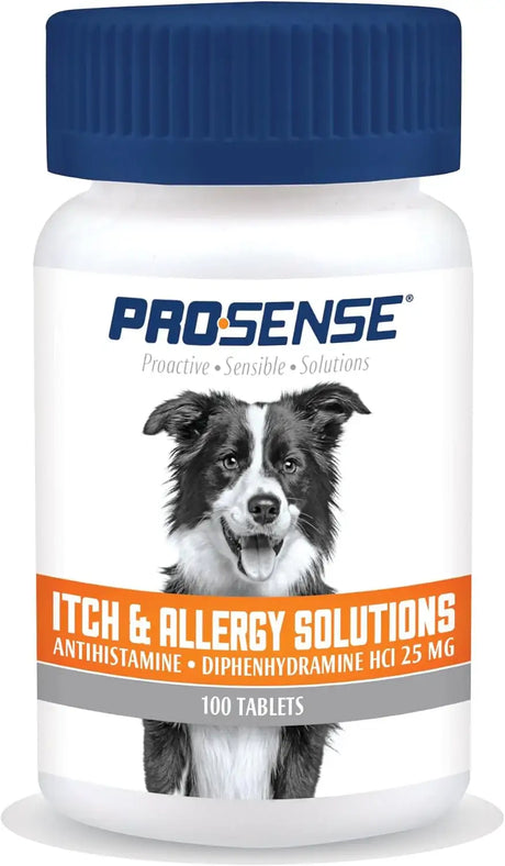 PRO-SENSE - Pro-Sense Itch And Allergy Solutions For Dogs Antihistamine 100 Tabletas - The Red Vitamin MX - Remedios Para La Picazón De Perros - {{ shop.shopifyCountryName }}