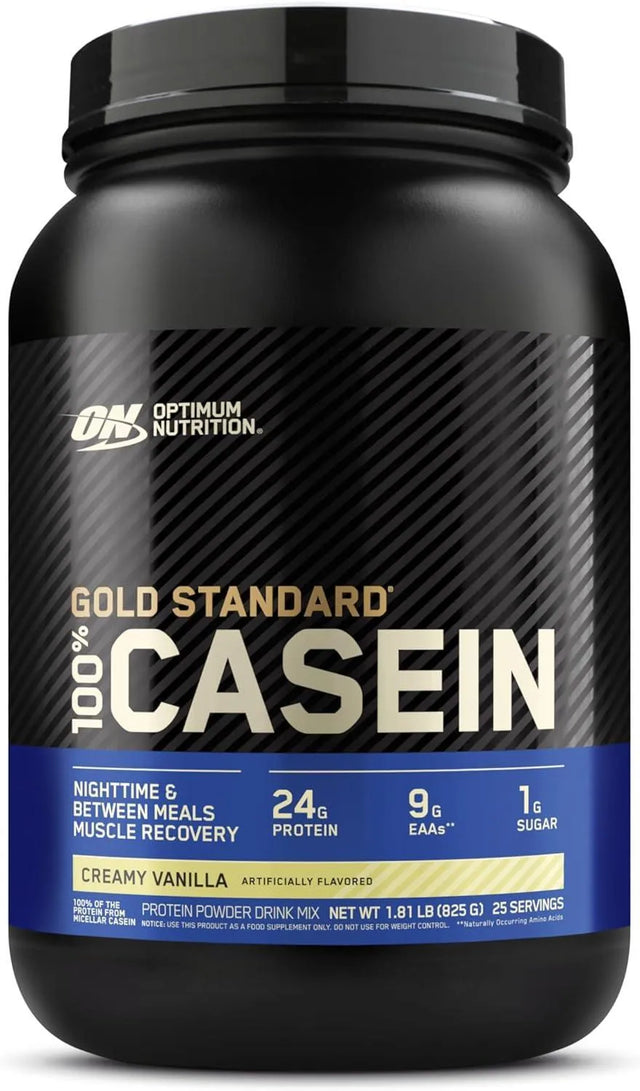 OPTIMUM NUTRITION - Optimum Nutrition Gold Standard 100% Micellar Casein Protein Powder Creamy Vanilla 825Gr. - The Red Vitamin MX - Suplementos Alimenticios - {{ shop.shopifyCountryName }}