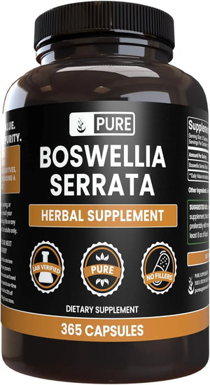 PURE ORIGINAL INGREDIENTS - Pure Original Ingredients Boswellia Serrata 365 Capsulas - The Red Vitamin MX - Suplementos Alimenticios - {{ shop.shopifyCountryName }}