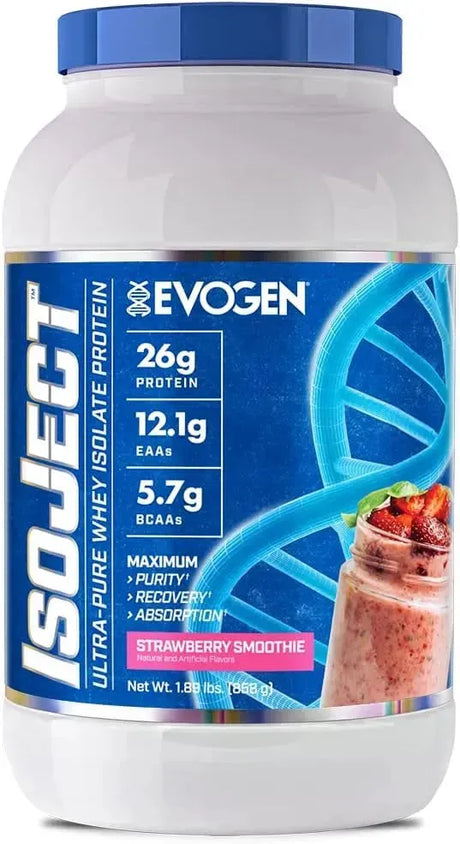 EVOGEN - Evogen Isoject Whey Isolate Protein Strawberry 858Gr. - The Red Vitamin MX - Suplementos Alimenticios - {{ shop.shopifyCountryName }}