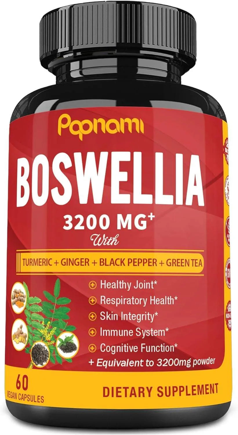 PAPNAMI - Papnami Boswellia Serrata Extract 3200Mg. 60 Capsulas - The Red Vitamin MX - Suplementos Alimenticios - {{ shop.shopifyCountryName }}