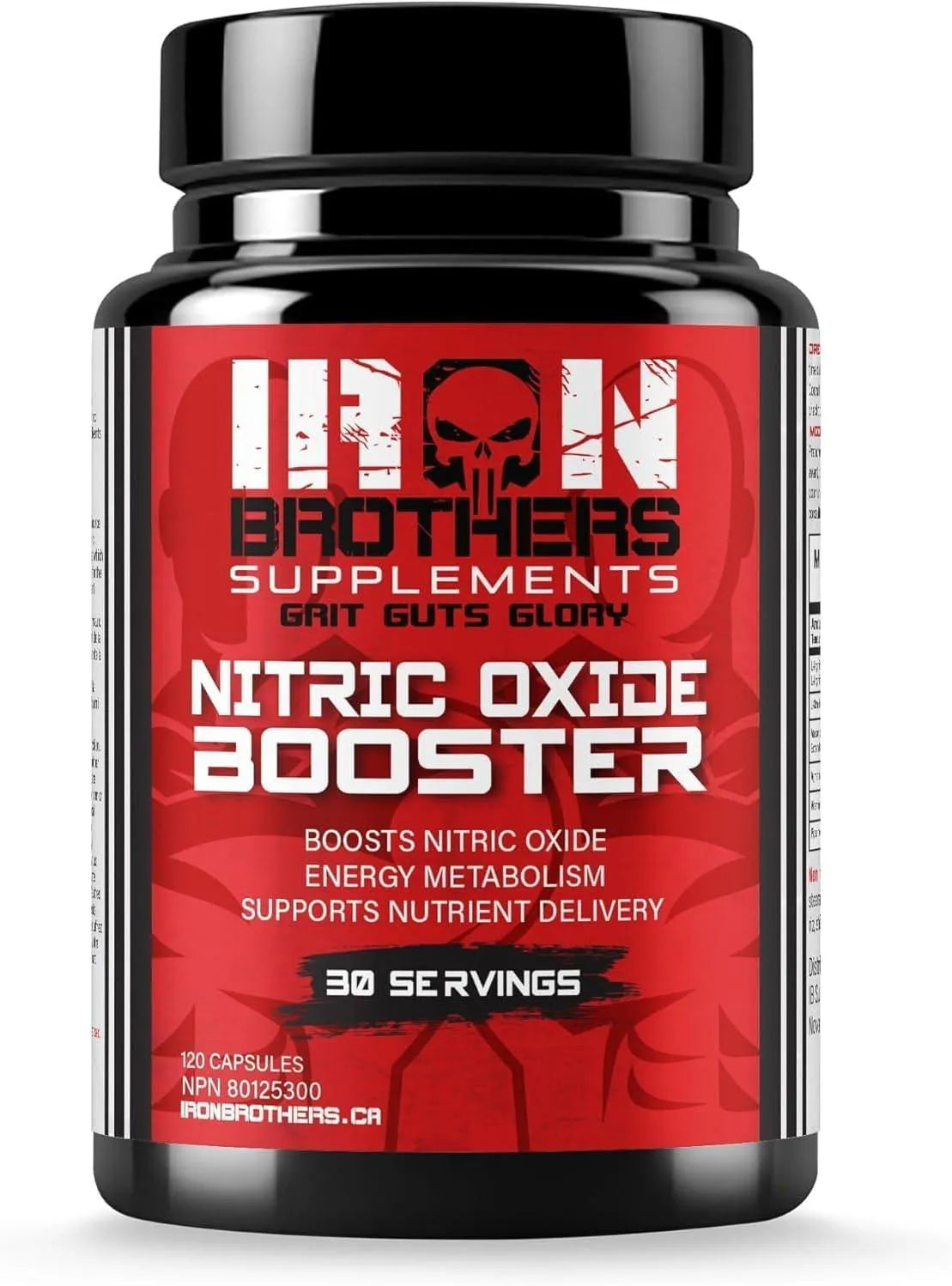 IRON BROTHERS - Iron Brothers Supplements Nitric Oxide Booster 120 Capsulas - The Red Vitamin MX - Suplementos Alimenticios - {{ shop.shopifyCountryName }}