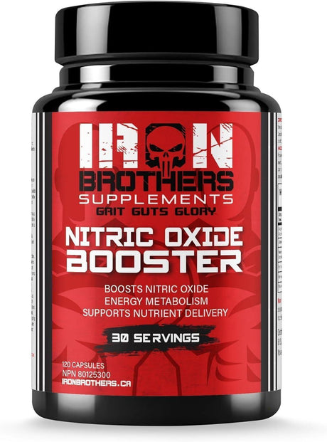 IRON BROTHERS - Iron Brothers Supplements Nitric Oxide Booster 120 Capsulas - The Red Vitamin MX - Suplementos Alimenticios - {{ shop.shopifyCountryName }}