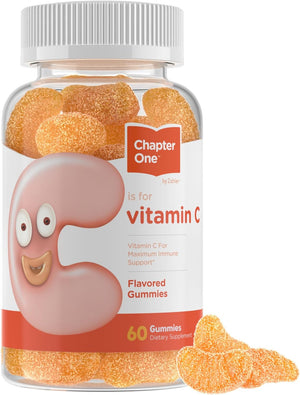 Zahler Chapter One Vitamin C Gummies for Adults & Kids 60 Gomitas