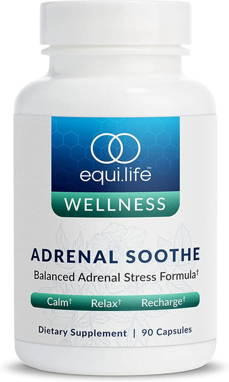 EQUILIFE - Equilife Adrenal Soothe Adrenal Support 90 Capsulas - The Red Vitamin MX - Suplementos Alimenticios - {{ shop.shopifyCountryName }}