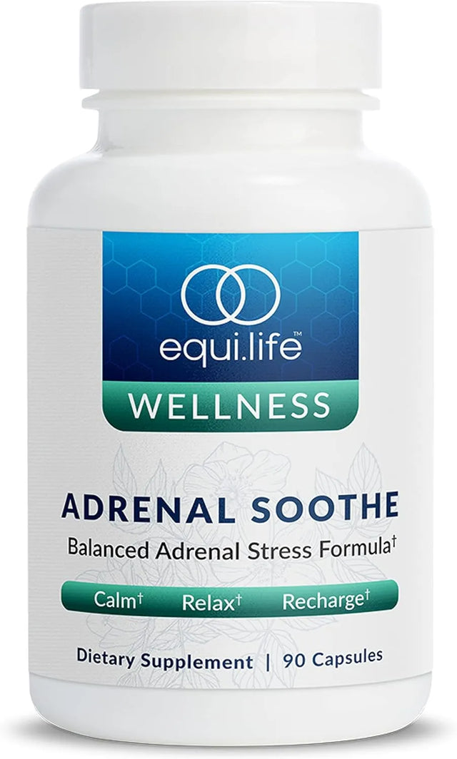 EQUILIFE - Equilife Adrenal Soothe Adrenal Support 90 Capsulas - The Red Vitamin MX - Suplementos Alimenticios - {{ shop.shopifyCountryName }}
