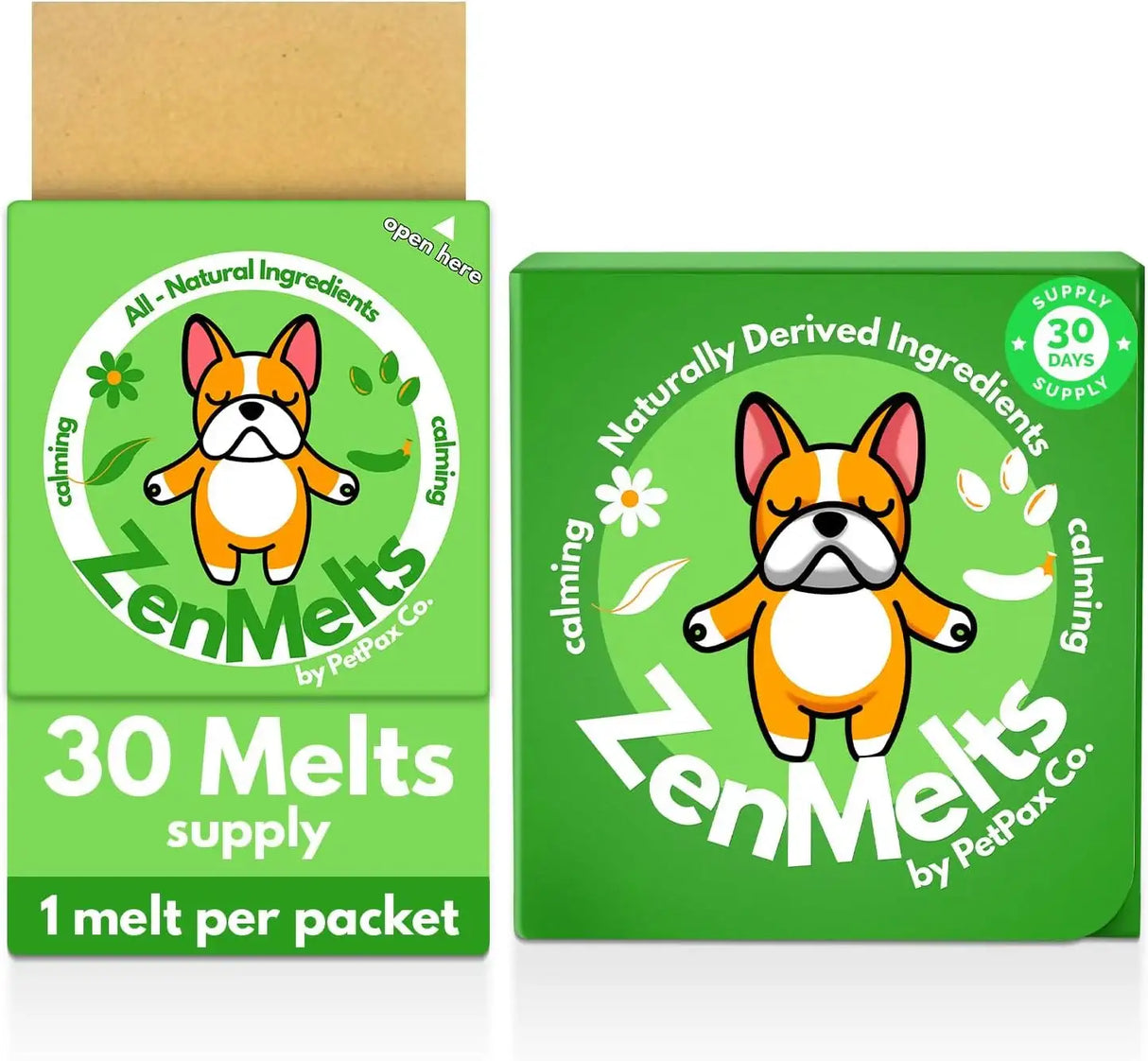 ZENMELTS - ZenMelts Dogs Anxiety Relief Calming 30 Strips - The Red Vitamin MX - Relajantes Para Perros - {{ shop.shopifyCountryName }}