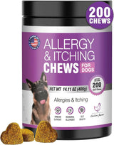 TTLXRL - TTLXRL Dog Allergy Chews 200 Masticables - The Red Vitamin MX - Remedios Para La Picazón De Perros - {{ shop.shopifyCountryName }}