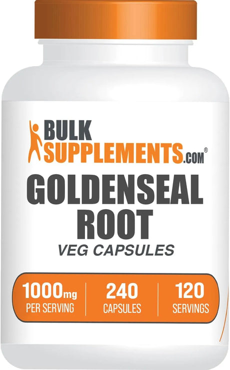 BULK SUPPLEMENTS - Bulk Supplements Goldenseal Root 1000Mg. 240 Capsulas - The Red Vitamin MX - Suplementos Alimenticios - {{ shop.shopifyCountryName }}