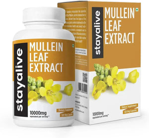 STAYALIVE - StayAlive Mullein Leaf 10,000Mg. 120 Capsulas - The Red Vitamin MX - Suplementos Alimenticios - {{ shop.shopifyCountryName }}