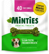 MINTIES - Minties Dental Chews for Dogs Tiny/Small Dogs 5-24 lbs 40 Piezas - The Red Vitamin MX - Cuidado Dental Para Perros - {{ shop.shopifyCountryName }}