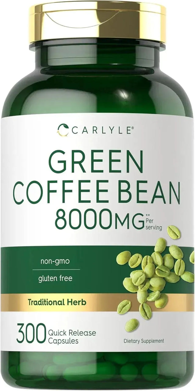 CARLYLE - Carlyle Green Coffee Bean Extract 8000Mg. 300 Capsulas - The Red Vitamin MX - Suplementos Alimenticios - {{ shop.shopifyCountryName }}