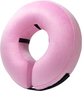BENCMATE Inflatable Dog Cone Collar Alternative XLARGE Pink