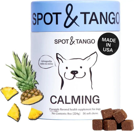 SPOT & TANGO - Spot & Tango Calming Supplements for Dogs 56 Masticables - The Red Vitamin MX - Relajantes Para Perros - {{ shop.shopifyCountryName }}
