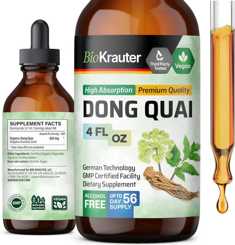 BIOKRAUTER - Bio Krauter Dong Quai Tincture 4 Fl.Oz. - The Red Vitamin MX - Suplementos Alimenticios - {{ shop.shopifyCountryName }}