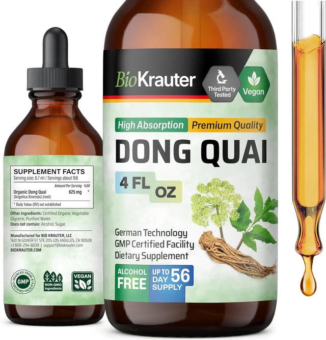 BIOKRAUTER - Bio Krauter Dong Quai Tincture 4 Fl.Oz. - The Red Vitamin MX - Suplementos Alimenticios - {{ shop.shopifyCountryName }}