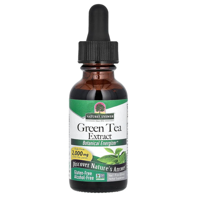 NATURE´S ANSWER - Nature's Answer Green Tea Alcohol Free 1 Fl.Oz. - The Red Vitamin MX - Suplementos Alimenticios - {{ shop.shopifyCountryName }}