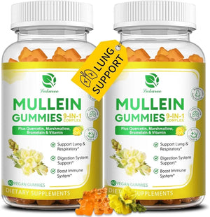 LUKAREE - Lukaree 9 in 1 Mullein Gummies 60 Gomitas 2 Pack - The Red Vitamin MX - Suplementos Alimenticios - {{ shop.shopifyCountryName }}