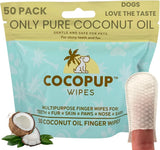 COCOPUP - Cocopup Dog Teeth Cleaning Wipes Ear Nose Paws Fur Cleaner Pure Coconut Oil 50 Toallitas - The Red Vitamin MX - Cuidado Dental Para Perros - {{ shop.shopifyCountryName }}