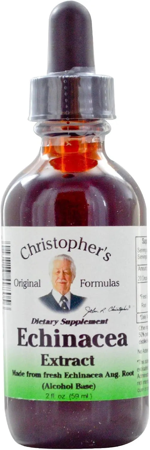 CHRISTOPHER´S - Dr. Christopher's Echinacea Angustifolia Root Alcohol Extract 2 Fl.Oz. - The Red Vitamin MX - Suplementos Alimenticios - {{ shop.shopifyCountryName }}