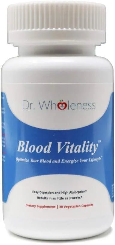 DR. WHOLENESS - Dr. Wholeness Blood Vitality 30 Capsulas - The Red Vitamin MX - Suplementos Alimenticios - {{ shop.shopifyCountryName }}