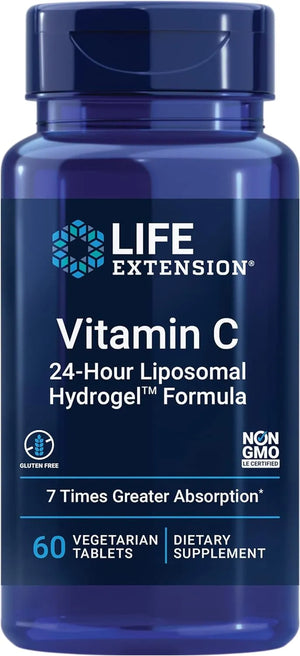 LIFE EXTENSION - Life Extension Vitamin C 24-Hour Liposomal Hydrogel Formula 60 Tabletas - The Red Vitamin MX - Suplementos Alimenticios - {{ shop.shopifyCountryName }}