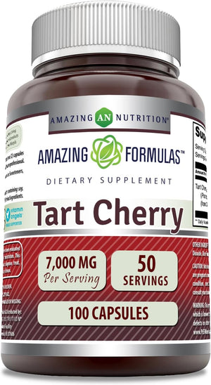 Amazing Formulas Tart Cherry 7000Mg. 100 Capsulas