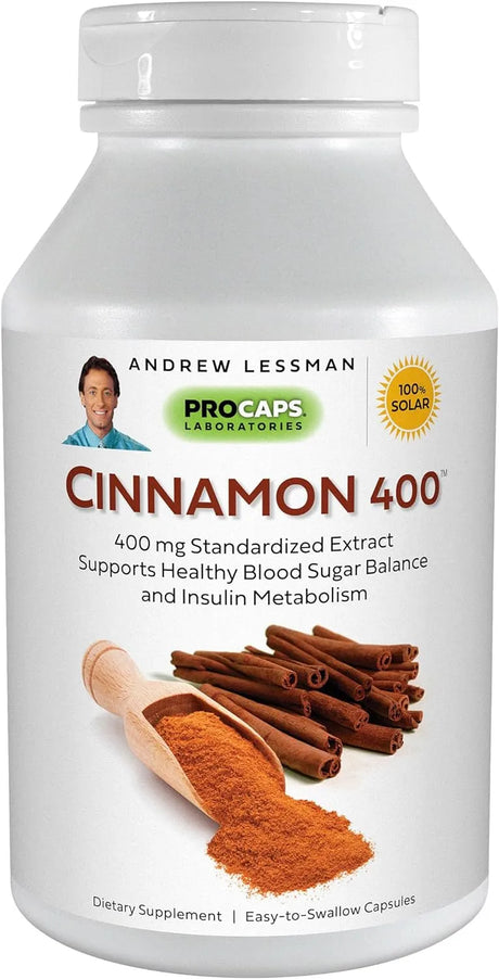 ANDREW LESSMAN - ANDREW LESSMAN Cinnamon 400Mg. 120 Capsulas - The Red Vitamin MX - Suplementos Alimenticios - {{ shop.shopifyCountryName }}