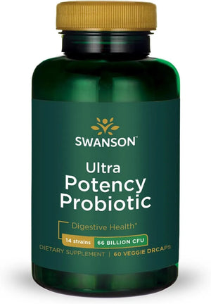 SWANSON - Swanson Ultra Potency Probiotic 60 Capsulas - The Red Vitamin MX - Suplementos Alimenticios - {{ shop.shopifyCountryName }}