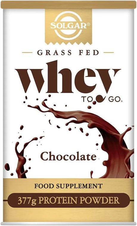 SOLGAR - Solgar Grass Fed Whey to Go Protein Powder Vanilla 377Gr. - The Red Vitamin MX - Suplementos Alimenticios - {{ shop.shopifyCountryName }}