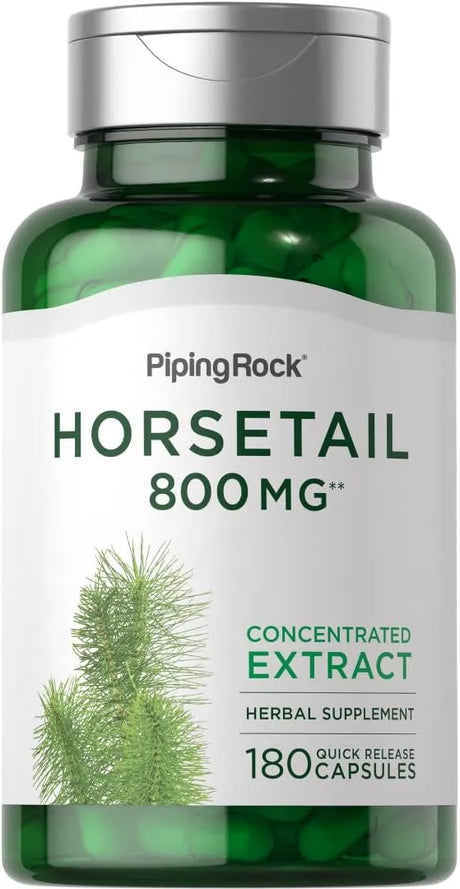 PIPING ROCK - Piping Rock Horsetail 800Mg. 180 Capsulas - The Red Vitamin MX - Suplementos Alimenticios - {{ shop.shopifyCountryName }}