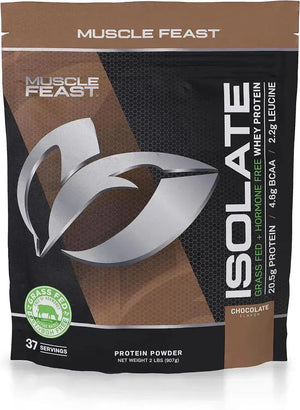 MUSCLE FEAST - Muscle Feast Grass-Fed Whey Protein Isolate Chocolate 907Gr. - The Red Vitamin MX - Suplementos Alimenticios - {{ shop.shopifyCountryName }}