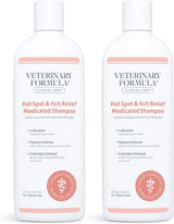 VETERINARY FORMULA - Veterinary Formula Clinical Care Hot Spot & Itch Relief Medicated Shampoo for Dogs and Cats 16 Fl.Oz. 2 Pack - The Red Vitamin MX - Remedios Para La Picazón De Perros - {{ shop.shopifyCountryName }}