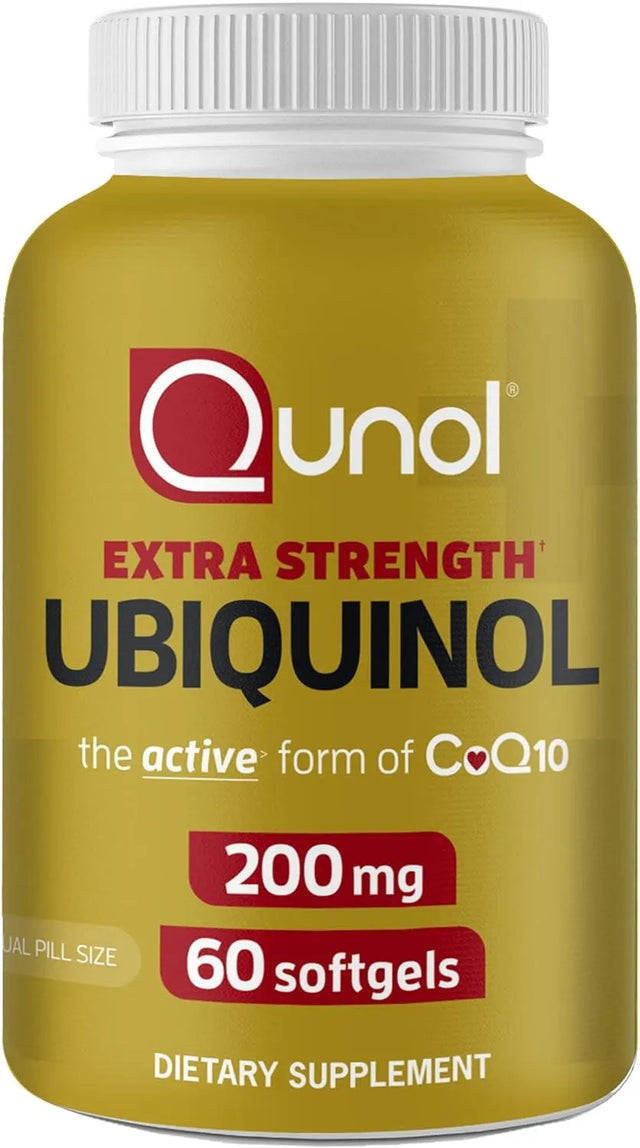 QUNOL - Qunol Ubiquinol CoQ10 200Mg. 60 Capsulas Blandas - The Red Vitamin MX - Suplementos Alimenticios - {{ shop.shopifyCountryName }}