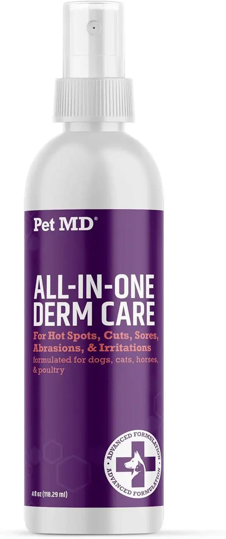 PET MD - Pet MD All-in-One Derm Care Hypochlorous Acid Spray for Dogs & All Pets 4 Fl.Oz. - The Red Vitamin MX - Remedios Para La Picazón De Perros - {{ shop.shopifyCountryName }}