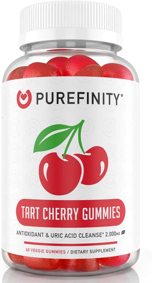 PUREFINITY Tart Cherry Gummies 60 Gomitas