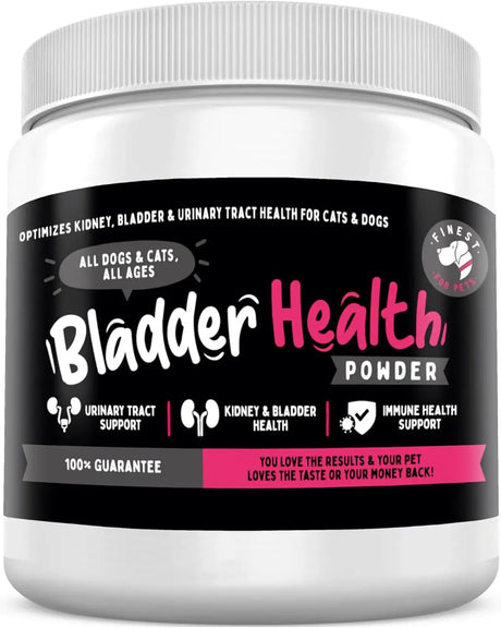 FINEST FOR PETS - Finest For Pets Bladder Health Dog & Cat UTI Remedy 120 Servicios 120Gr. - The Red Vitamin MX - Salud De Tracto Urinario Para Perros - {{ shop.shopifyCountryName }}
