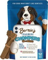 BERNIE'S - Bernie's Charming Chompers Daily Dental Chews Large Dogs 51-100 lb 510Gr. - The Red Vitamin MX - Cuidado Dental Para Perros - {{ shop.shopifyCountryName }}