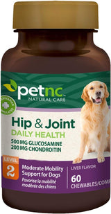 PetNC Natural Care Hip and Joint Health Moderate Mobility 60 Masticables