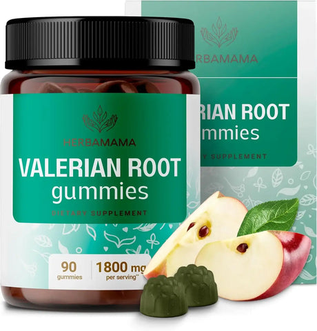 HERBAMAMA - HERBAMAMA Valerian Root Gummies 90 Gomitas - The Red Vitamin MX - Suplementos Alimenticios - {{ shop.shopifyCountryName }}