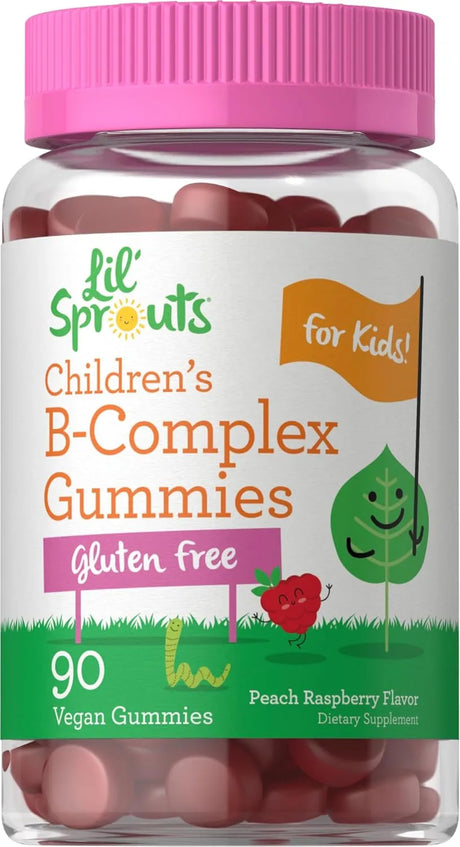 CARLYLE - Carlyle Kids B Complex Gummies Peach Raspberry Flavor 90 Gomitas - The Red Vitamin MX - Suplementos Alimenticios - {{ shop.shopifyCountryName }}