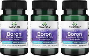 Swanson Boron from Albion 6 Mg. 60 Capsulas 3 Pack