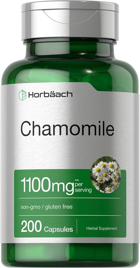 HORBAACH - Horbaach Chamomile Flower 1100Mg. 200 Capsulas - The Red Vitamin MX - Suplementos Alimenticios - {{ shop.shopifyCountryName }}