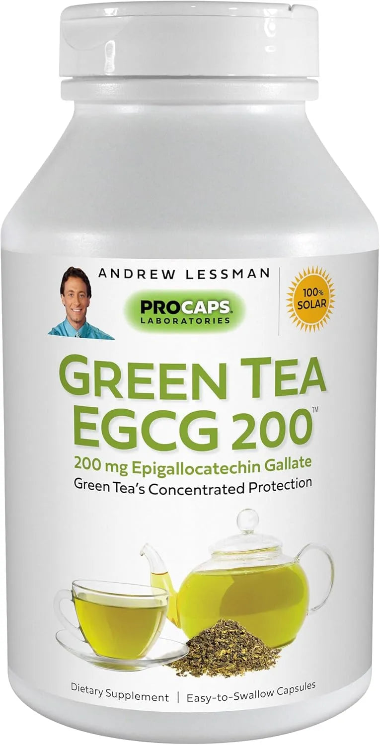 ANDREW LESSMAN - Andrew Lessman Green Tea EGCG 200 30 Capsulas - The Red Vitamin MX - Suplementos Alimenticios - {{ shop.shopifyCountryName }}