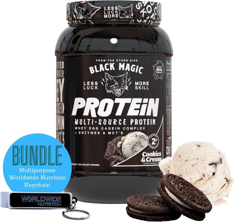 BLACK MAGIC - Black Magic Multi-Source Casein Protein Powder Cookies and Cream 875Gr. - The Red Vitamin MX - Suplementos Alimenticios - {{ shop.shopifyCountryName }}