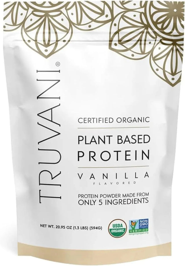 TRUVANI - Truvani Vegan Pea Protein Powder Vanilla 594Gr. - The Red Vitamin MX - Suplementos Alimenticios - {{ shop.shopifyCountryName }}