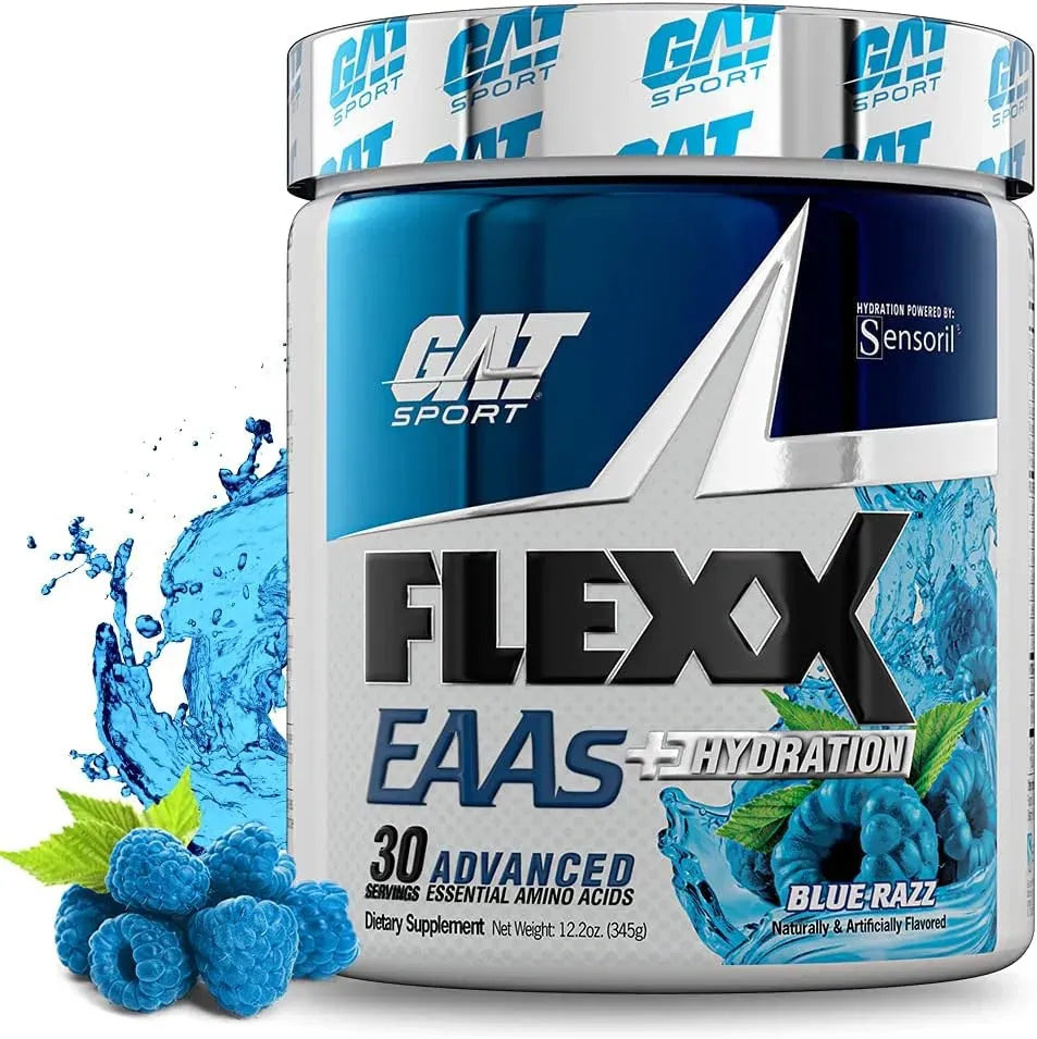 GAT SPORT - GAT SPORT Flexx EAAs + Hydration 30 Servicios Blue Razz 345Gr. - The Red Vitamin MX - Suplementos Alimenticios - {{ shop.shopifyCountryName }}