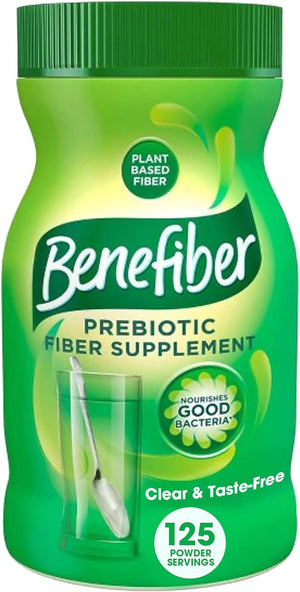 Benefiber Daily Prebiotic Fiber Supplement Powder 125 Servicios
